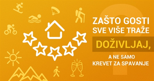 Zašto gosti sve više traže “doživljaj”, a ne samo krevet za spavanje – i zašto to trebate pokazati na svojoj web stranici