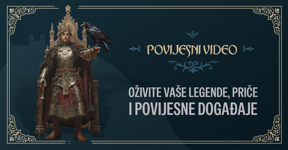 Snimite film prema povijesnom događaju ili legendi uz pomoć AI